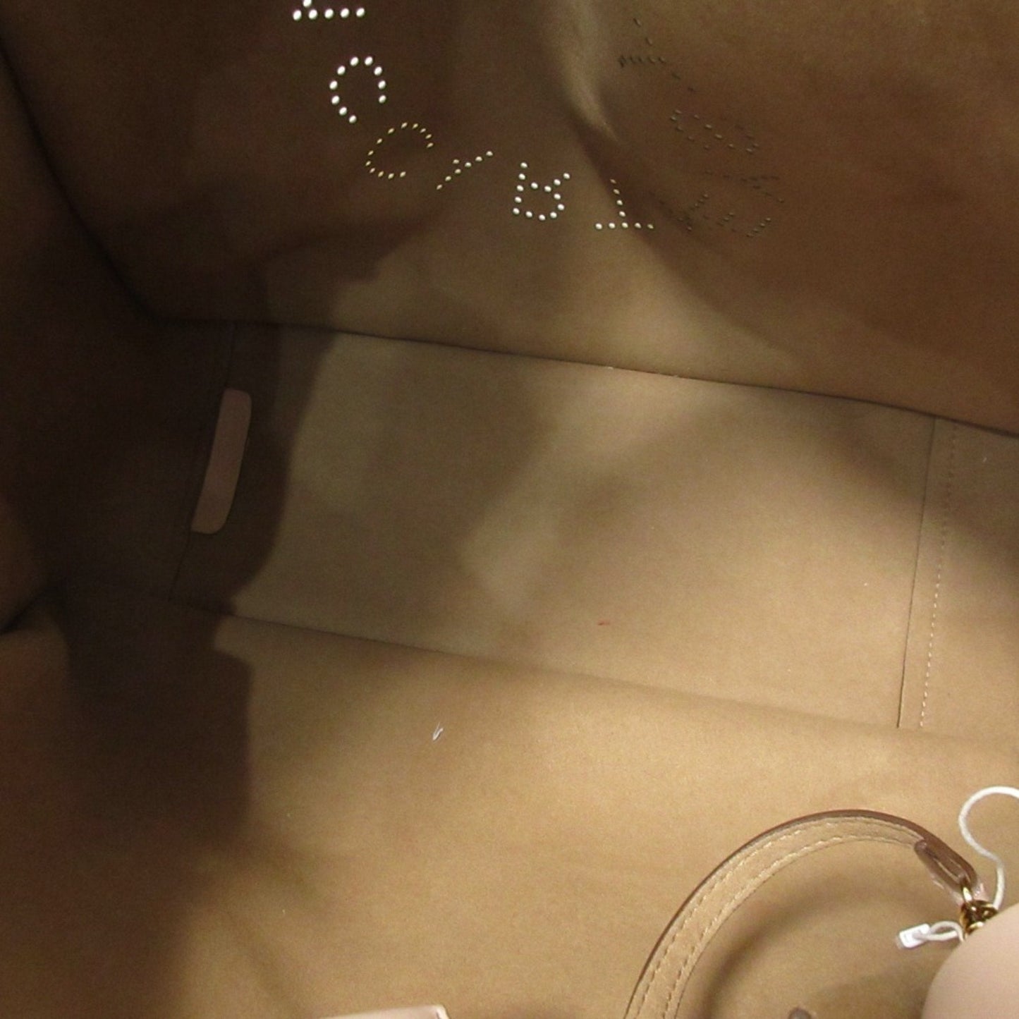 Stella Mccartney Pink Beige Pouch Tote Bag (Pre-Owned)