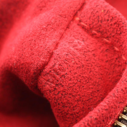 Louis Vuitton Brown Pvc Leather Pochette Shoulder Bag (Pre-Owned)