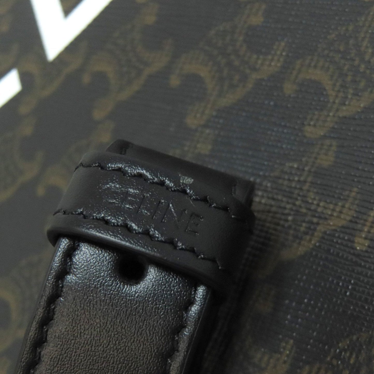 Celine Brown Pvc Tote Bag (Pre-Owned)