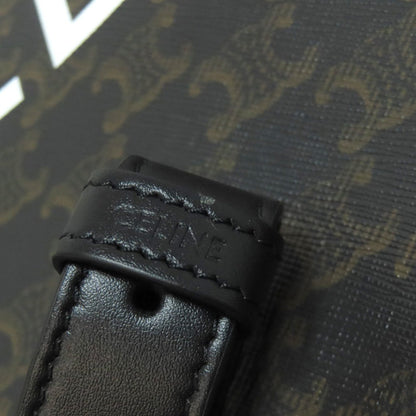 Celine Brown Pvc Tote Bag (Pre-Owned)