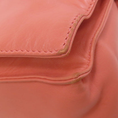 Loewe Flamenco Pink Leather Shoulder Bag (Pre-Owned)