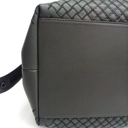 Bottega Veneta Gray Leather Tote Bag (Pre-Owned)