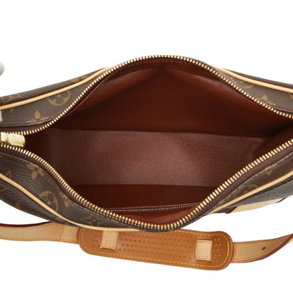 Louis Vuitton Brown Pvc Leather Shoulder Bag (Pre-Owned)