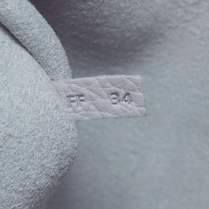 Tod's Gray Leather Tote Bag (Pre-Owned)