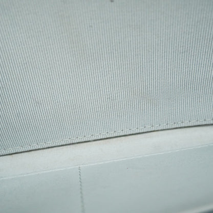 Chanel Light Blue Grained Calfskin Long Wallet (Bi-Fold) (Pre-Owned)