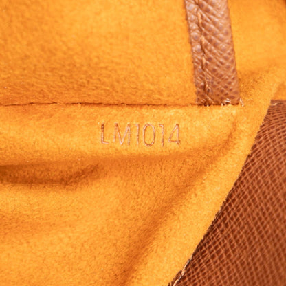 Louis Vuitton Brown Pvc Leather Shoulder Bag (Pre-Owned)