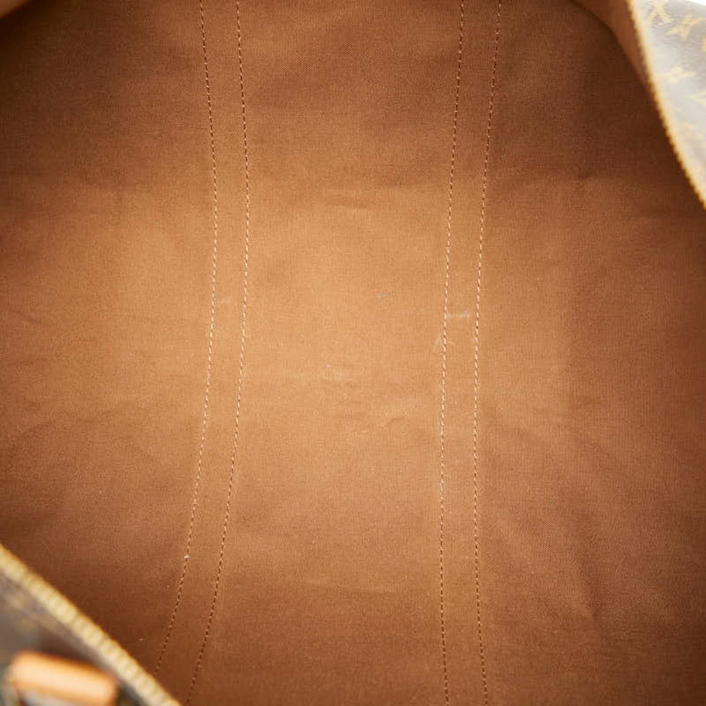 Louis Vuitton Brown Pvc Leather Boston Bag (Pre-Owned)