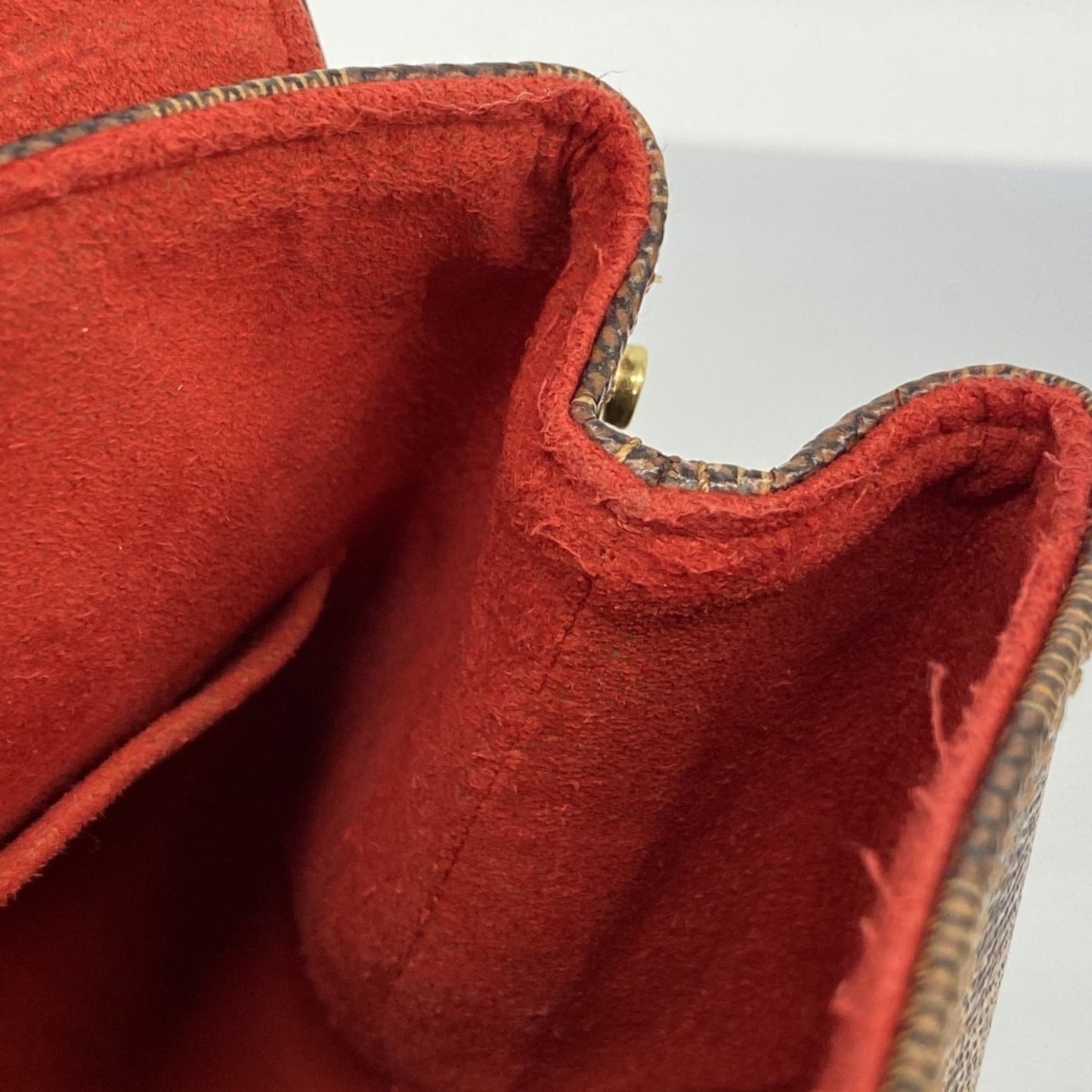 Louis Vuitton Ebene Handbag (Pre-Owned)