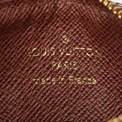 Louis Vuitton Brown Pvc Leather Coin Purse/Coin Case (Pre-Owned)