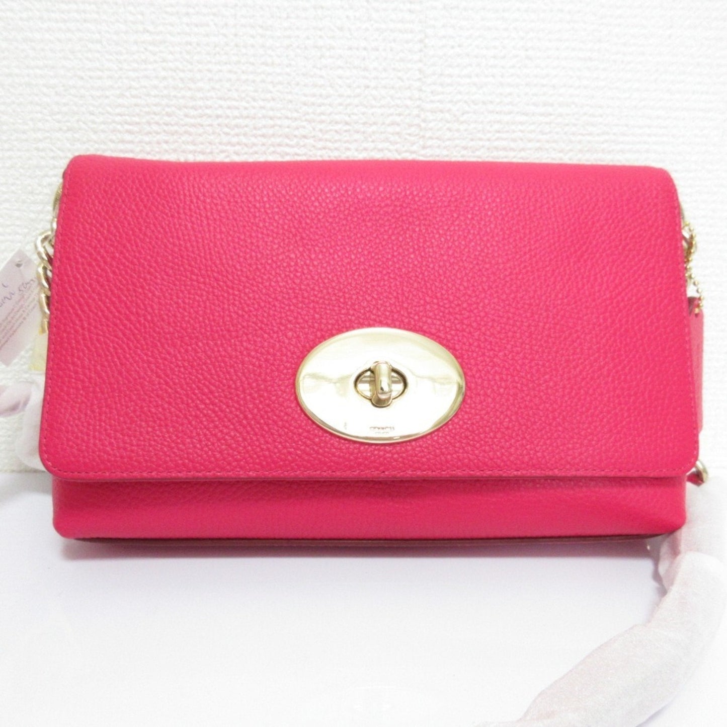 Coach Pink Shoulder Bag (Pre-Owned)