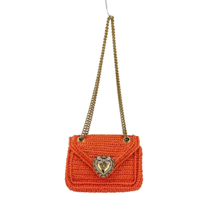 Dolce & Gabbana Orange Shoulder Bag (Pre-Owned)