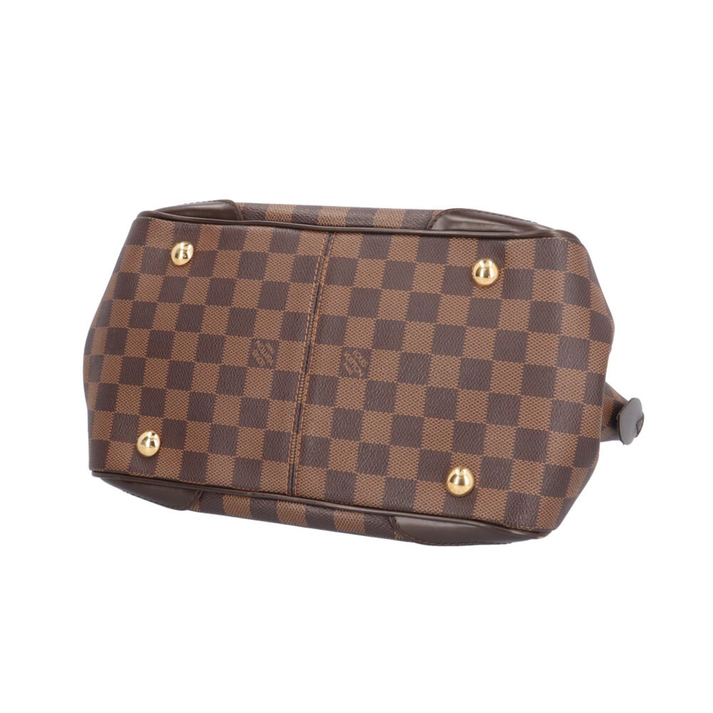 Louis Vuitton Brown Damier Canvas Handbag (Pre-Owned)