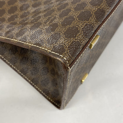 Celine Brown Pvc Tote Bag (Pre-Owned)