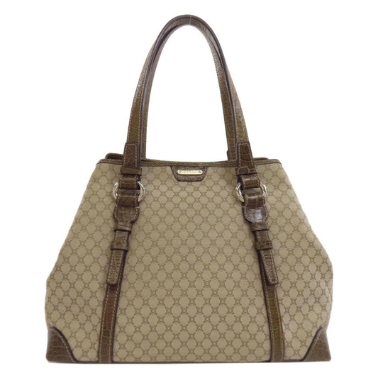 Celine Macadam Brown Canvas Tote Bag (Pre-Owned)