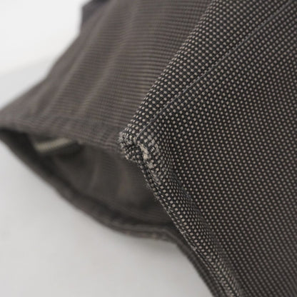 Hermes Gray Canvas Tote Bag (Pre-Owned)