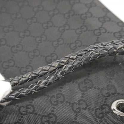 Gucci Black Canvas Tote Bag (Pre-Owned)