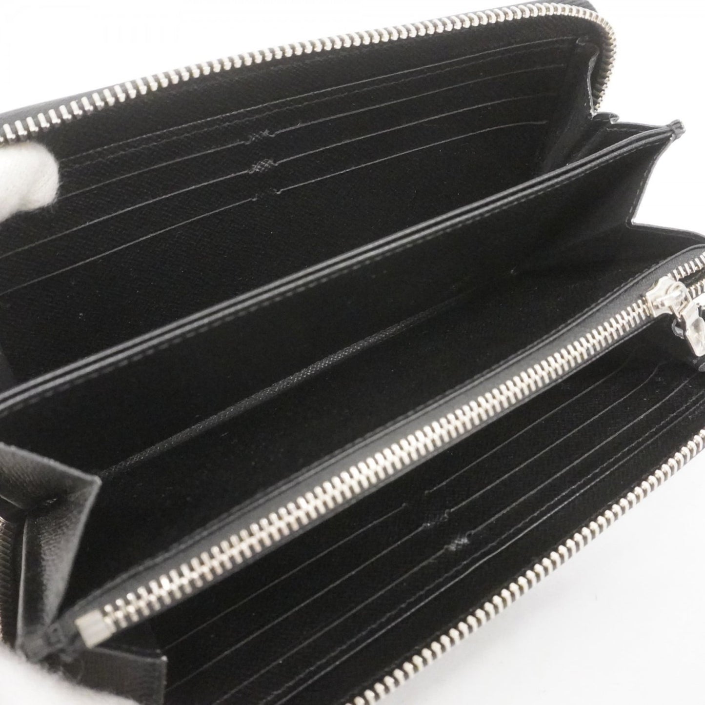 Louis Vuitton Noir Long Wallet (Bi-Fold) (Pre-Owned)