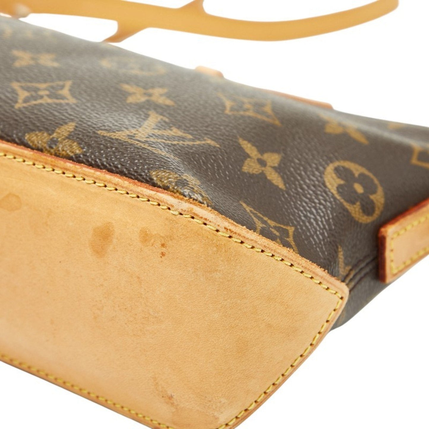 Louis Vuitton Brown Pvc Leather Shoulder Bag (Pre-Owned)