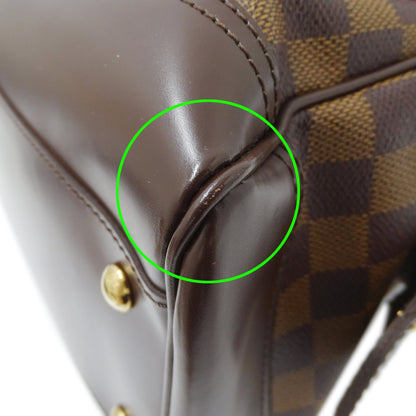 Louis Vuitton Brown Damier Canvas Damier Canvas Handbag Tote Bag (Pre-Owned)