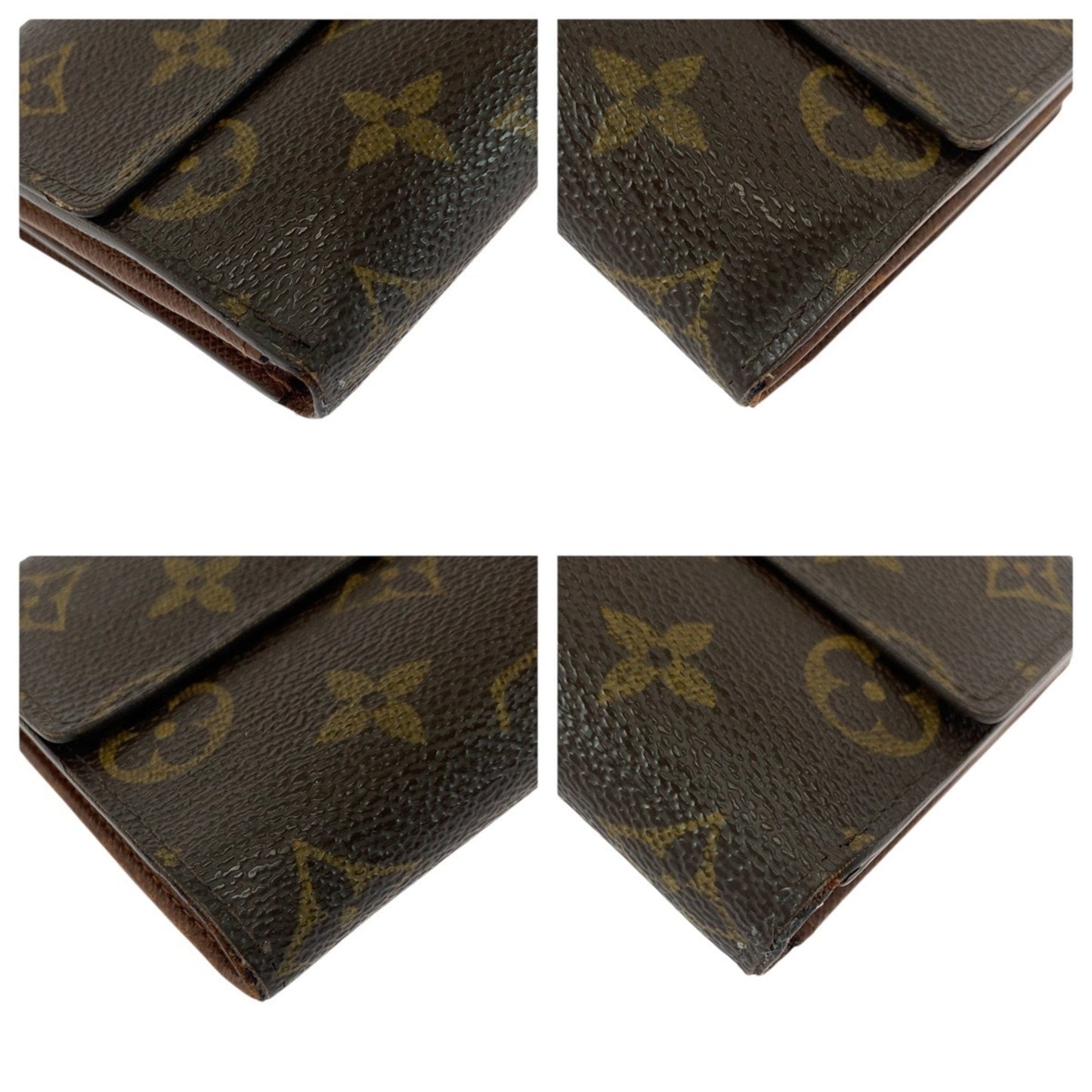 Louis Vuitton Brown Pvc Wallet (Tri-Fold) (Pre-Owned)