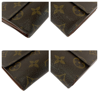 Louis Vuitton Brown Pvc Wallet (Tri-Fold) (Pre-Owned)