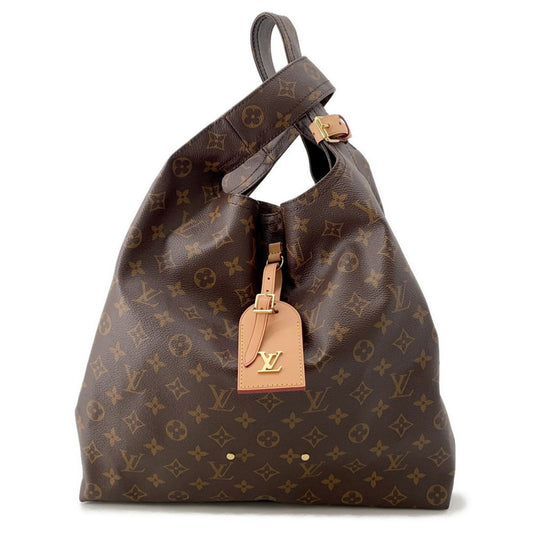 Louis Vuitton Brown Monogram Monogram Pouch Shoulder Bag Tote Bag (Pre-Owned)