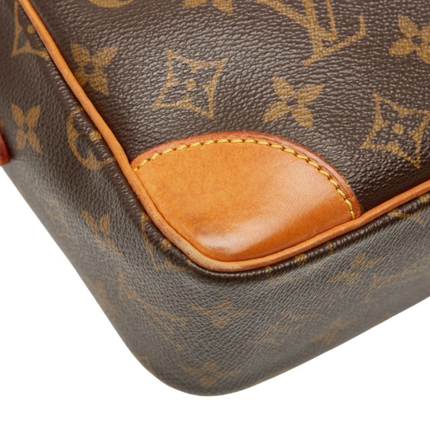 Louis Vuitton Brown Pvc Leather Shoulder Bag (Pre-Owned)