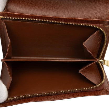 Louis Vuitton Brown Pvc Leather Wallet (Bi-Fold) (Pre-Owned)