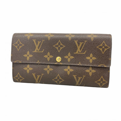 Louis Vuitton Brown Long Wallet (Bi-Fold) (Pre-Owned)