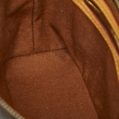 Louis Vuitton Brown Pvc Leather Shoulder Bag (Pre-Owned)