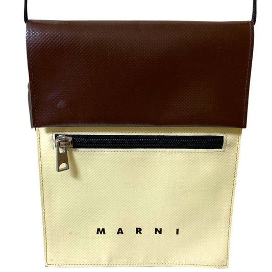 Marni Brown Shoulder Bag (Pre-Owned)