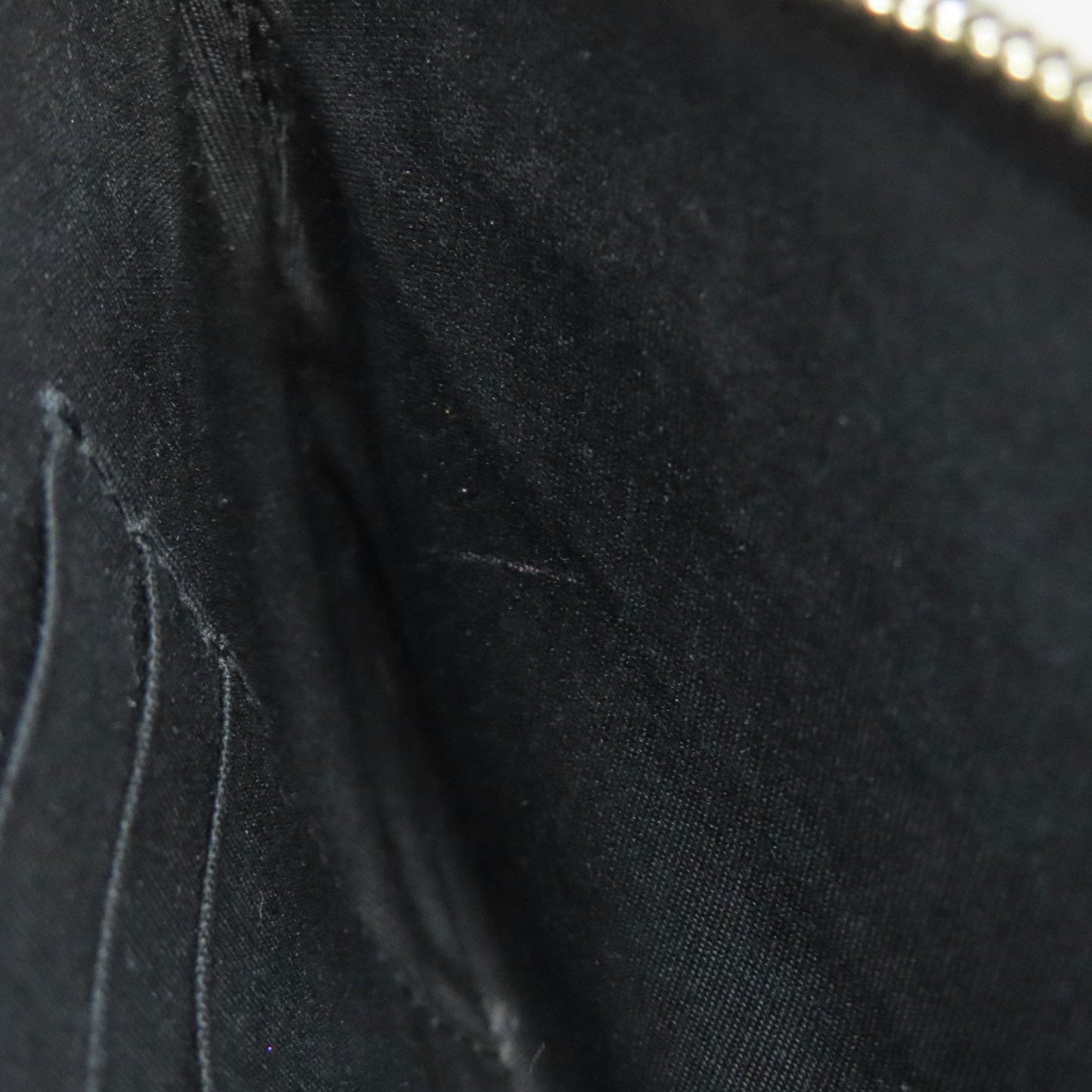 Chanel Matelasse Black Leather Chain/Shoulder Wallet (Pre-Owned)