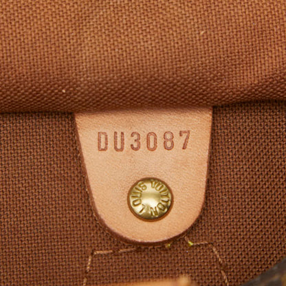 Louis Vuitton Brown Pvc Leather Handbag (Pre-Owned)