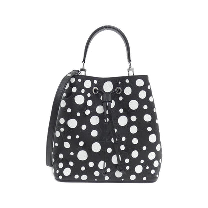 Louis Vuitton Black Leather Shoulder Bag (Pre-Owned)