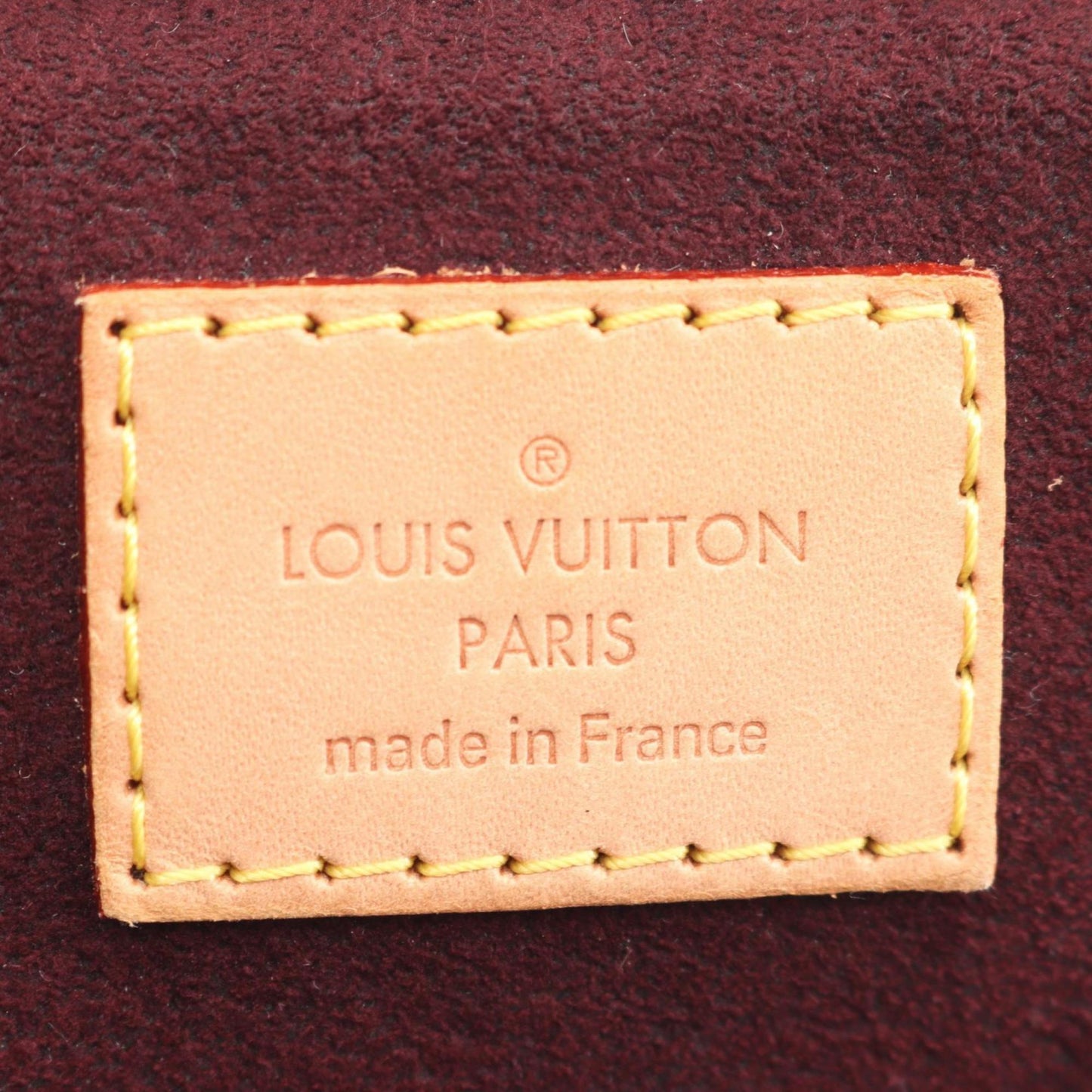 Louis Vuitton Brown Pvc Leather Handbag (Pre-Owned)