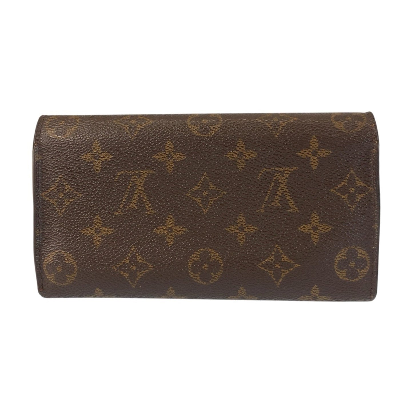 Louis Vuitton Brown Monogram Monogram Long Wallet (Bi-Fold) (Pre-Owned)