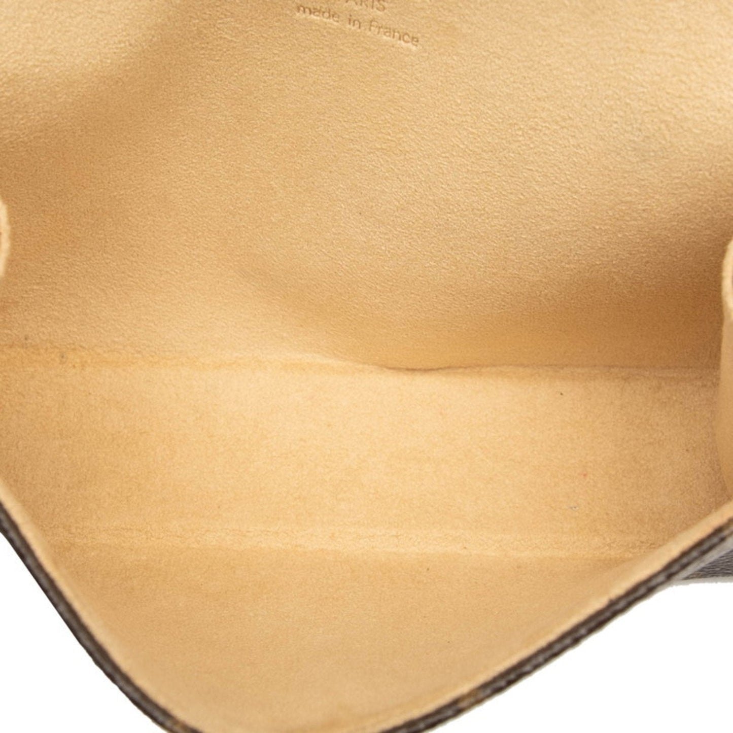 Louis Vuitton Brown Pvc Leather Pochette Sling Bag (Pre-Owned)