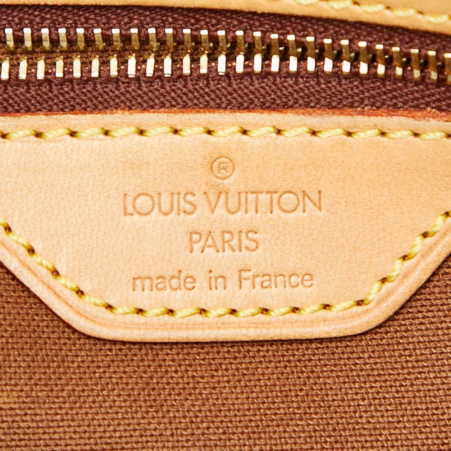 Louis Vuitton Brown Pvc Leather Shoulder Bag (Pre-Owned)