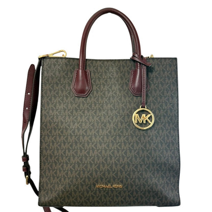 Michael Kors Bordeaux Brown Shoulder Bag Tote Bag (Pre-Owned)