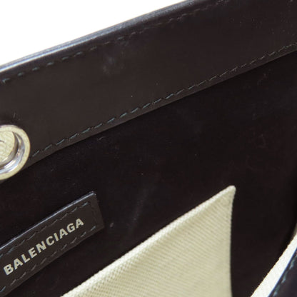 Balenciaga White Canvas Shoulder Bag (Pre-Owned)