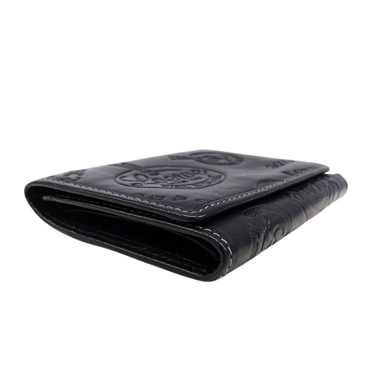 Loewe Black Leather Wallet (Tri-Fold) (Pre-Owned)