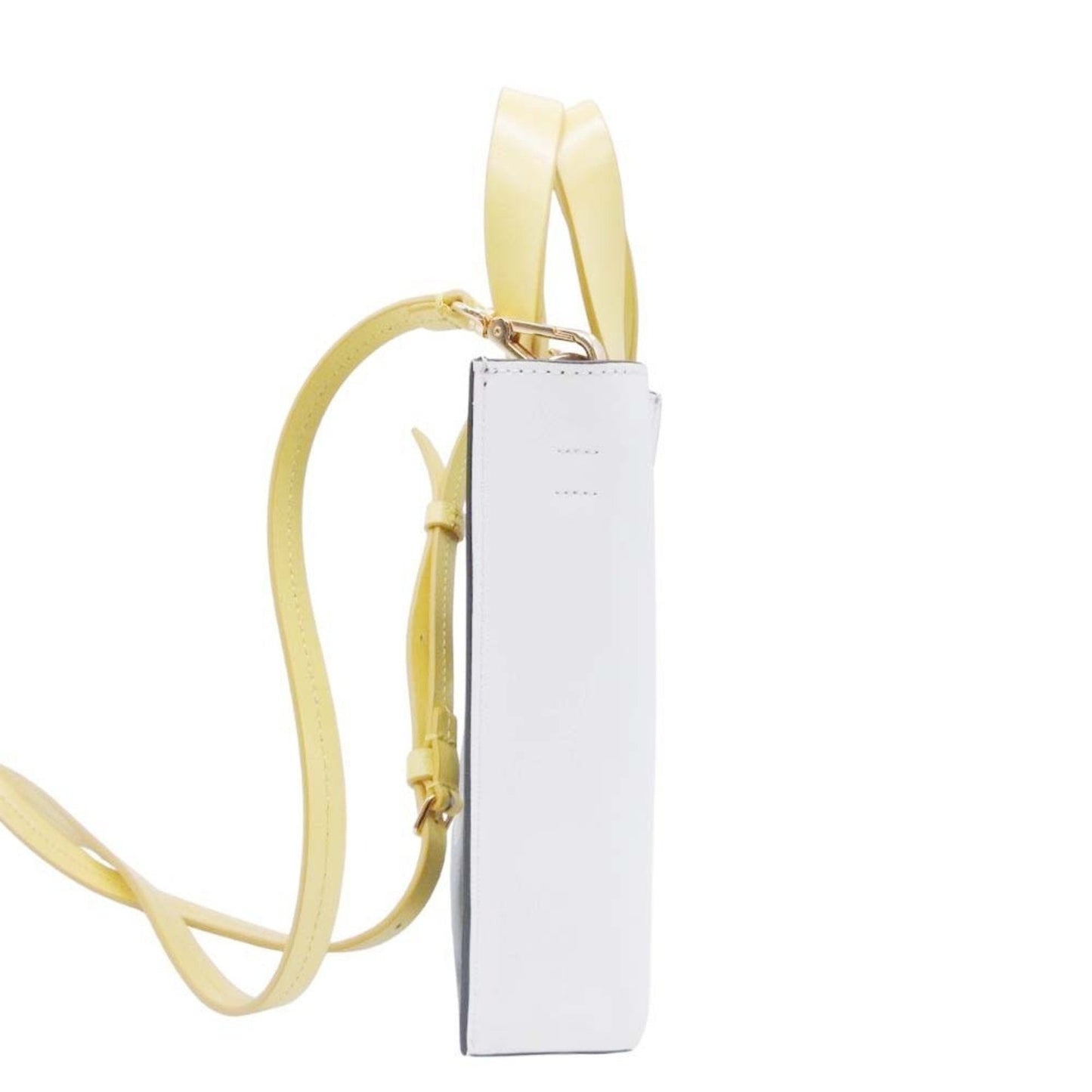 Marni Black White Yellow Shoulder Bag Tote Bag (Pre-Owned)