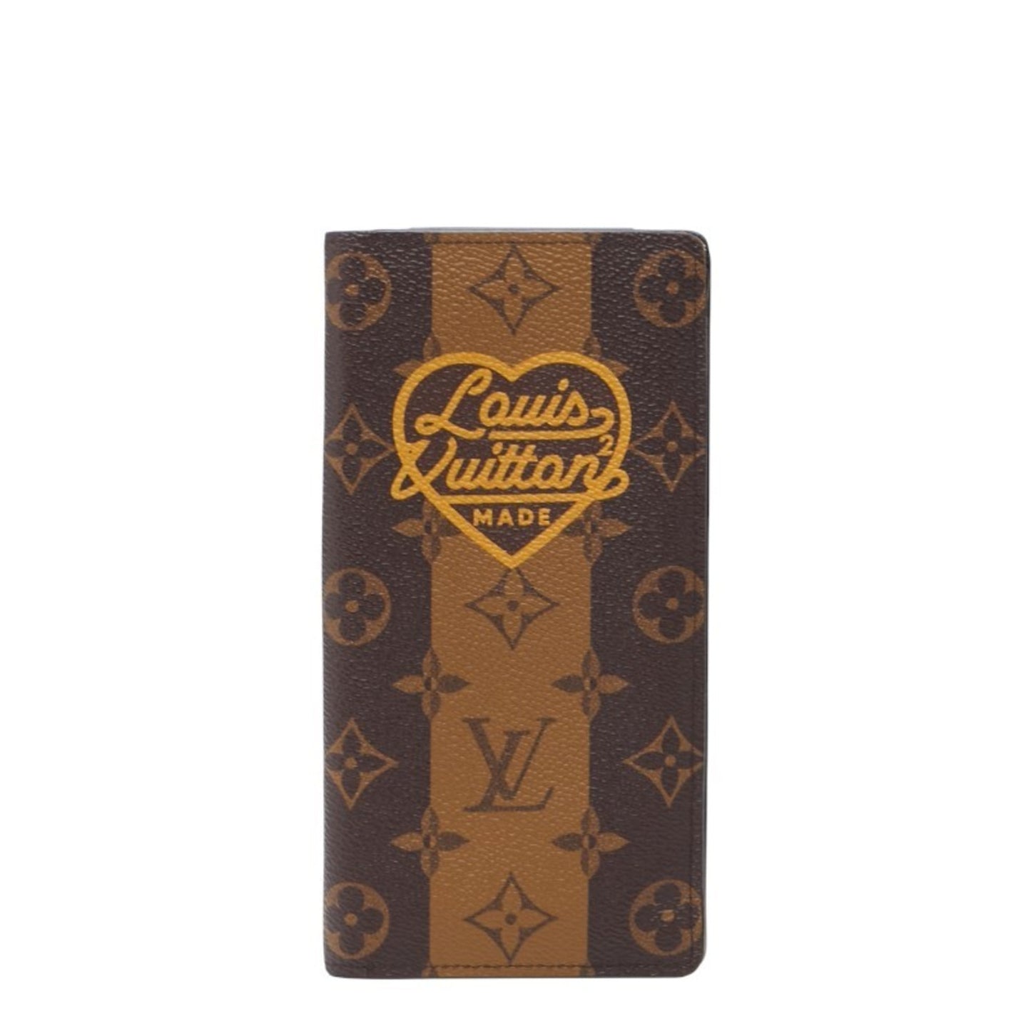 Louis Vuitton Brown Pvc Long Wallet (Bi-Fold) (Pre-Owned)