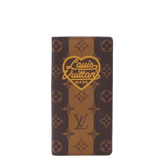 Louis Vuitton Brown Pvc Long Wallet (Bi-Fold) (Pre-Owned)