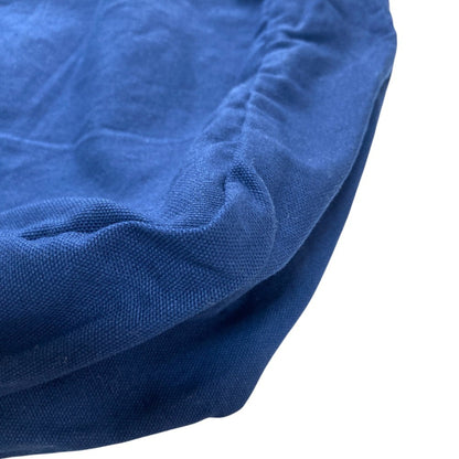 Ralph Lauren Navy Canvas Shoulder Bag Tote Bag (Pre-Owned)