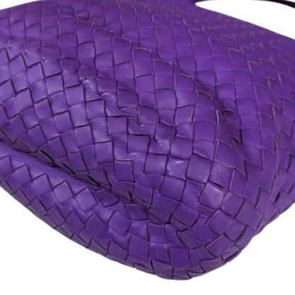 Bottega Veneta Intrecciato Purple Intrecciato Tote Bag (Pre-Owned)