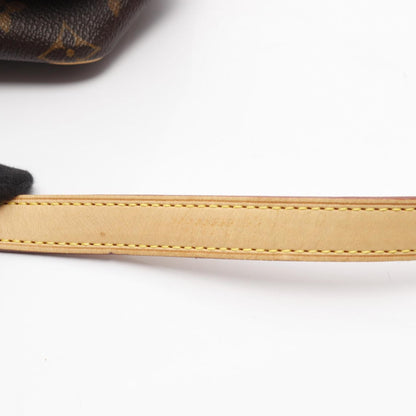 Louis Vuitton Brown Pvc Leather Shoulder Bag (Pre-Owned)