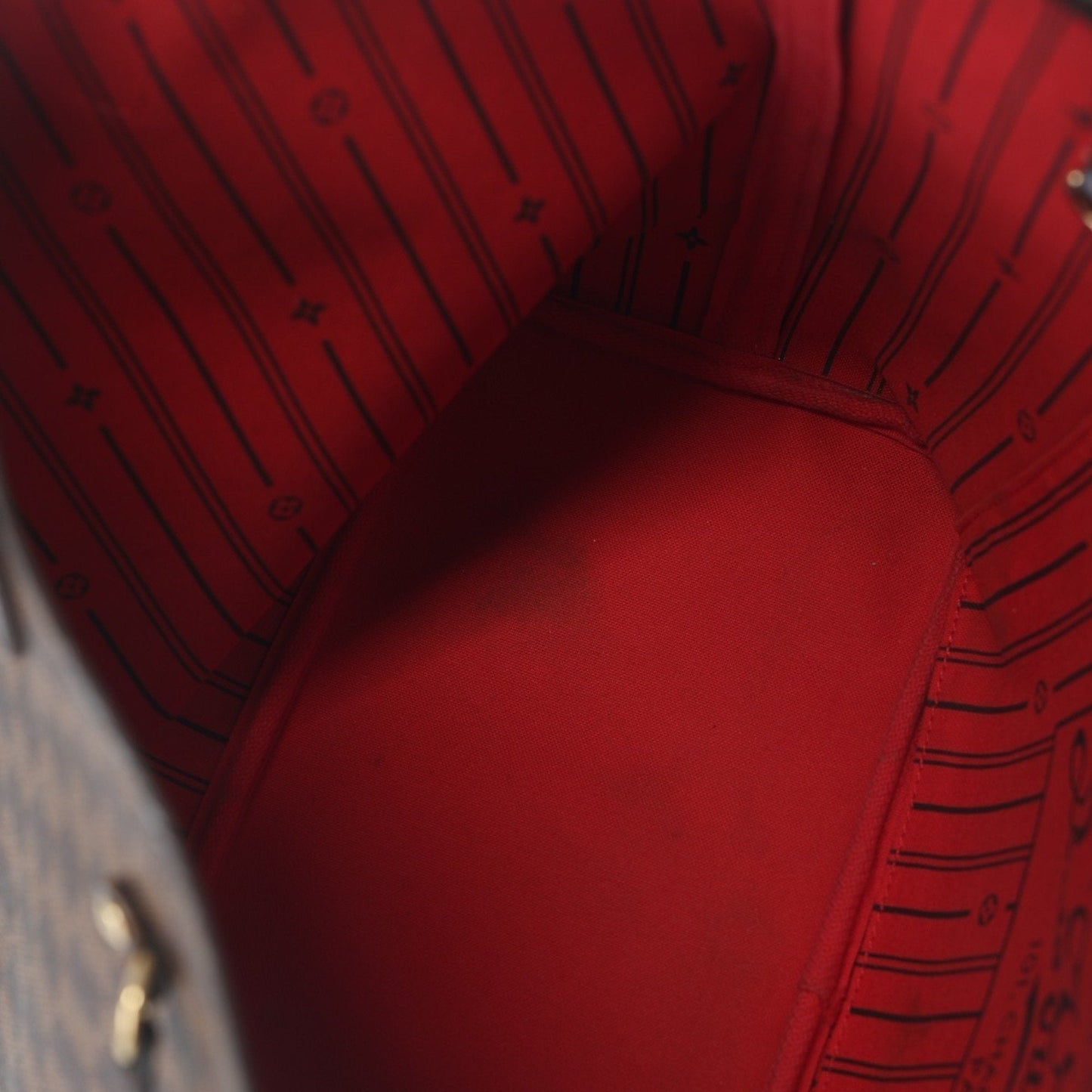 Louis Vuitton Brown Damier Canvas Damier Canvas Shoulder Bag Tote Bag (Pre-Owned)