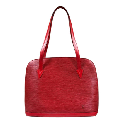 Louis Vuitton Epi Castilian Red Red Color Epi Leather Shoulder Bag (Pre-Owned)