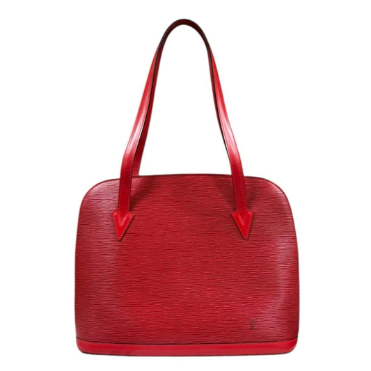 Louis Vuitton Epi Castilian Red Red Color Epi Leather Shoulder Bag (Pre-Owned)